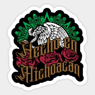 Hecho en Michoacan Sticker